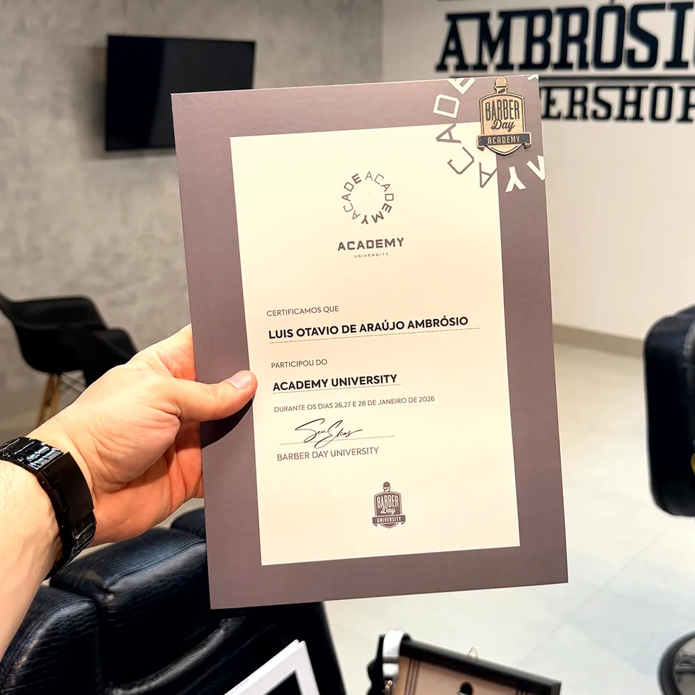 Certificado 05 do Ambrósio